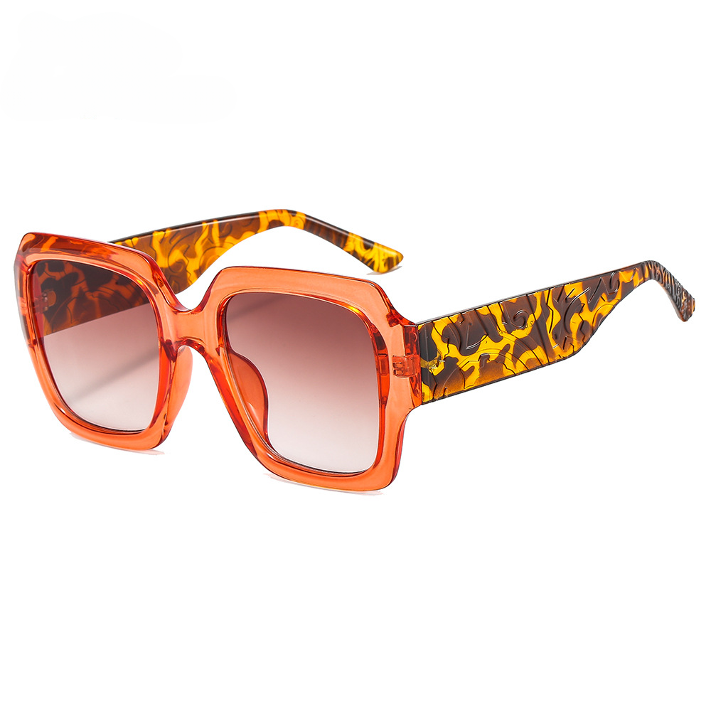 Wholesale PC Mirror Leg Carved Sunglasses
